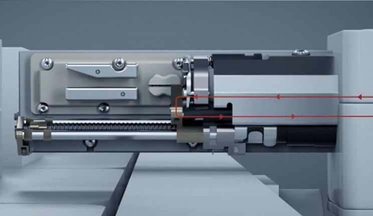 Ink circulation in the IQJET inkjet printer from LEIBINGER