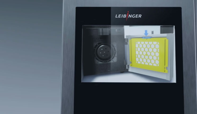 Self-service system for IQJET inkjet printer from LEIBINGER