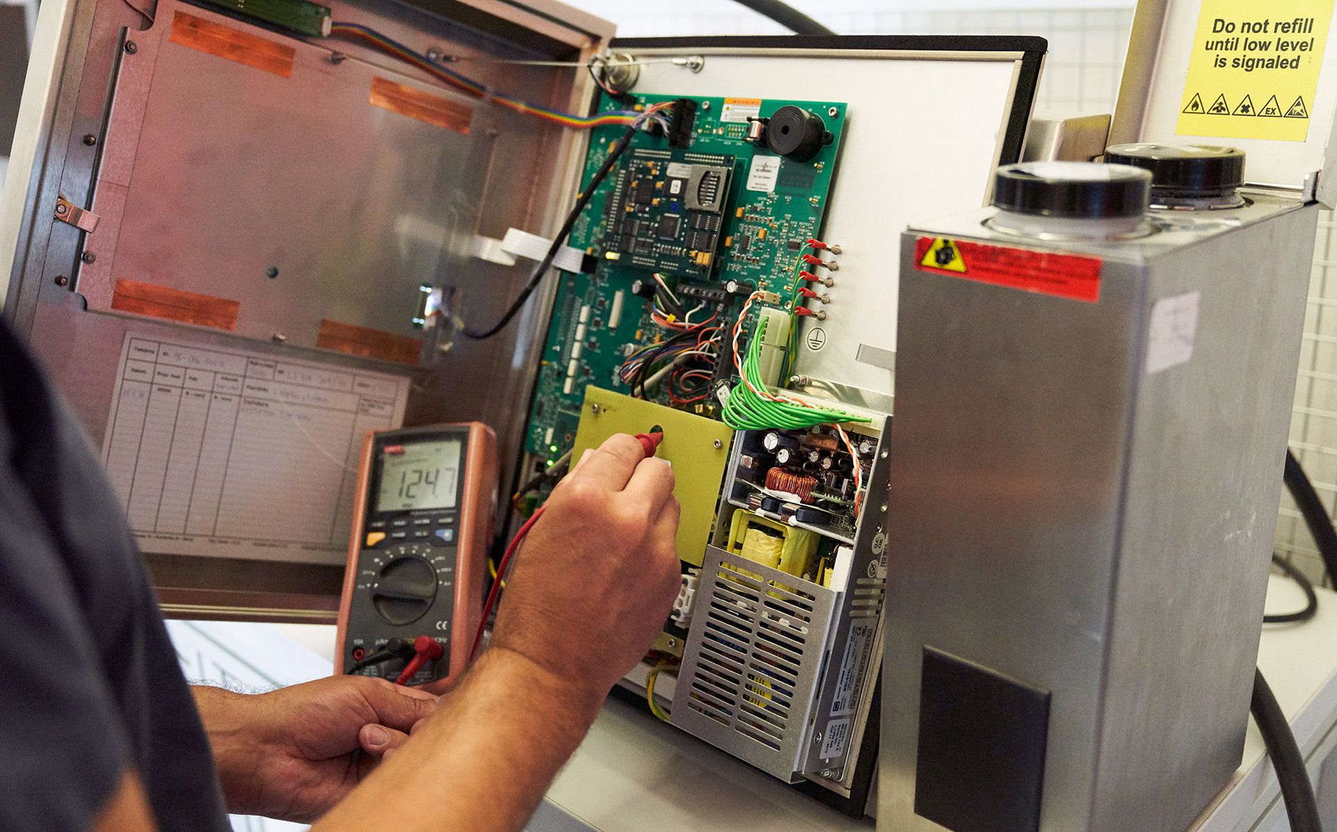Service and assistance on call at Leonardo technology